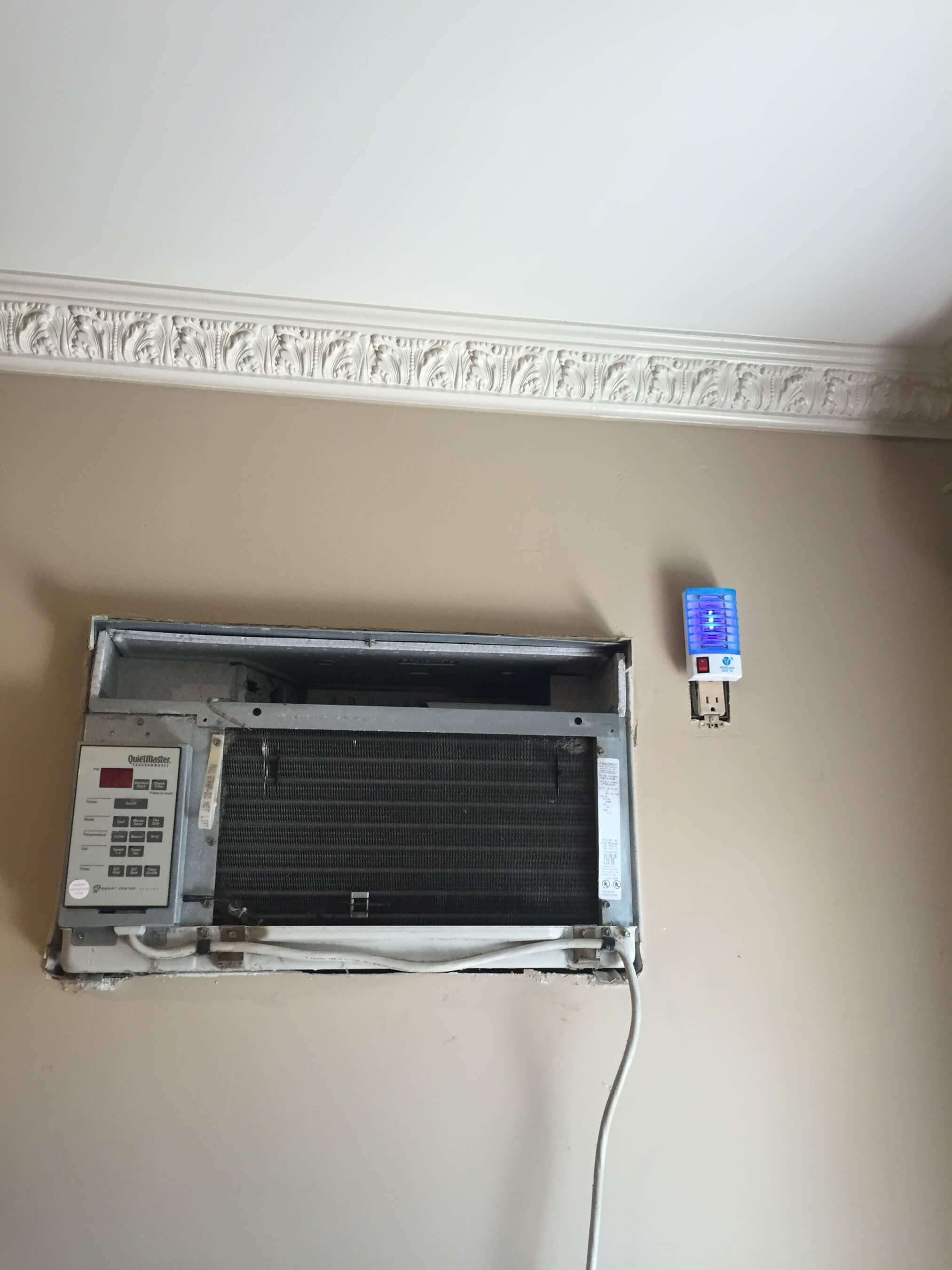 <h3>Before and After:<br>Old Conditioner replaced</h3>